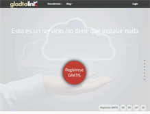 Tablet Screenshot of gladtolink.com
